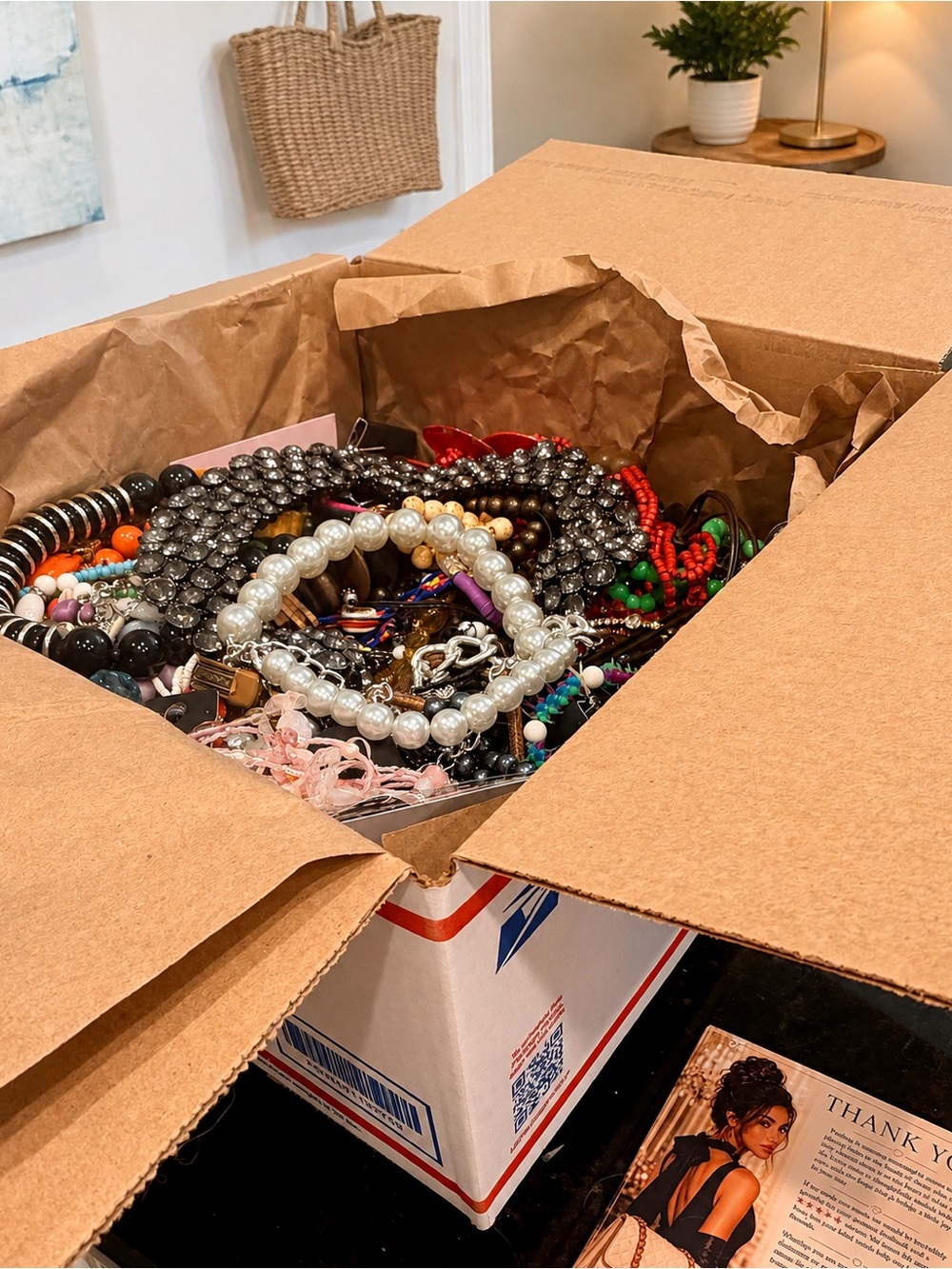 9.11 LBS Unsearched Unsorted Jewelry Lot B.O.B. Wear Repair Craft Reseller